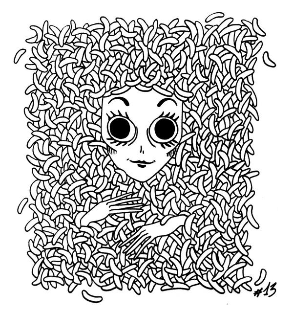 teeming